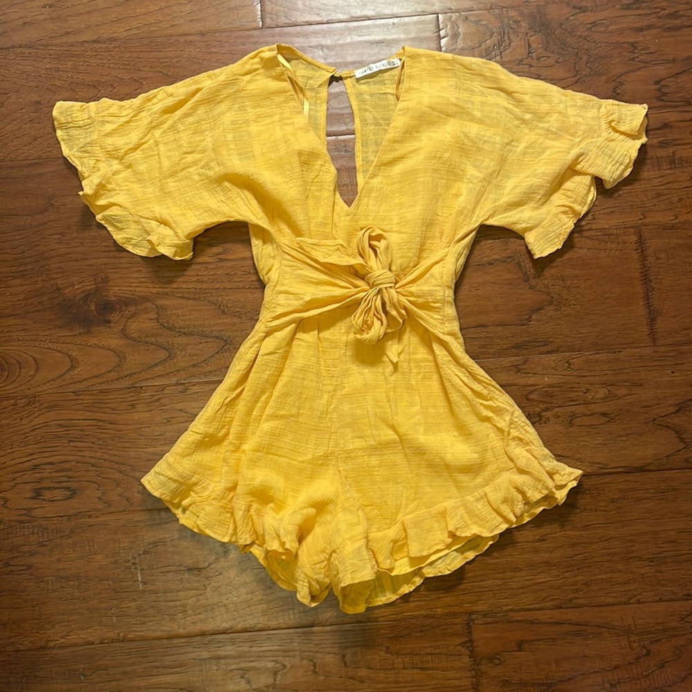 Yellow Romper